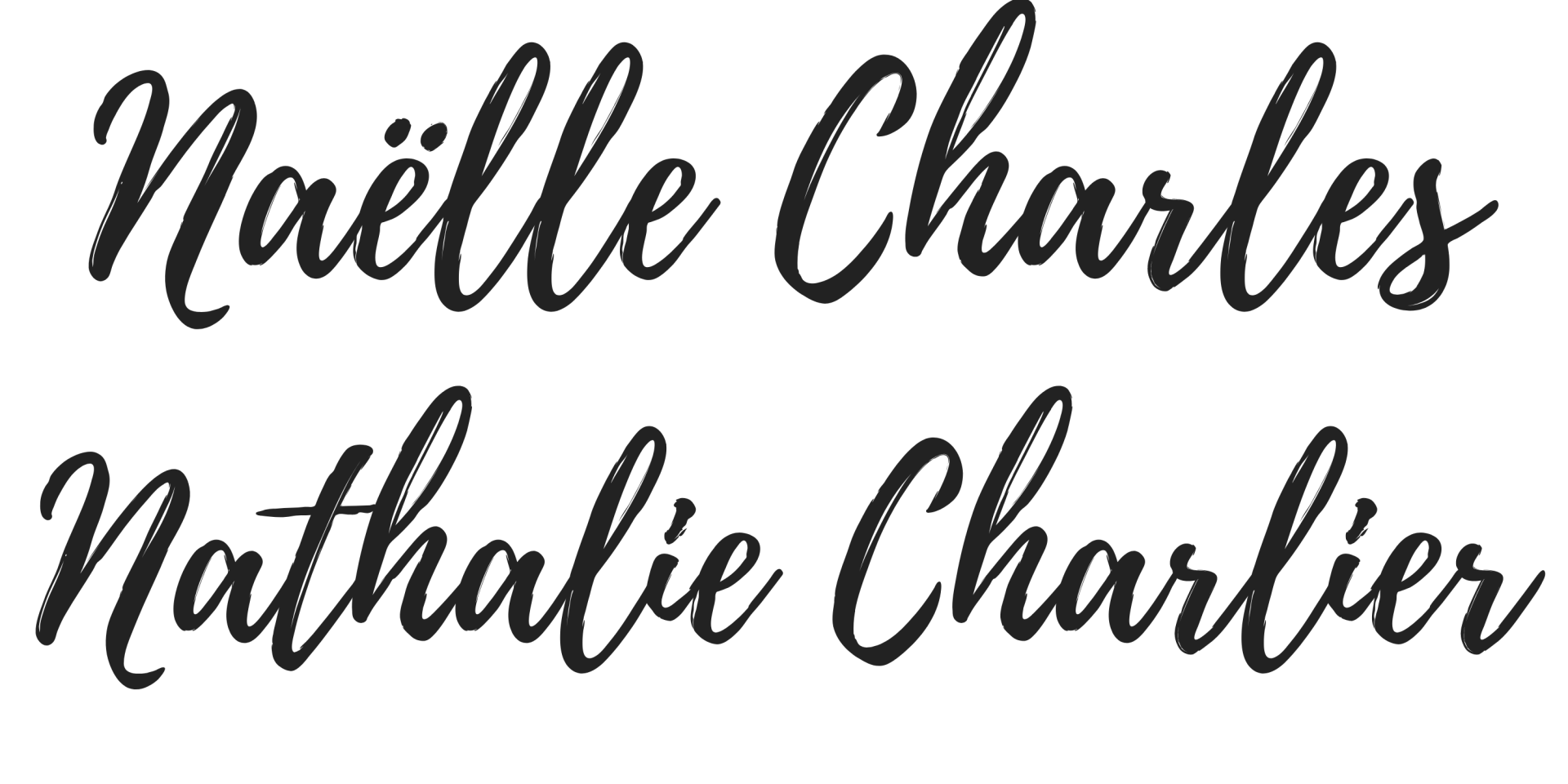 Naëlle CHARLES / Nathalie CHARLIER